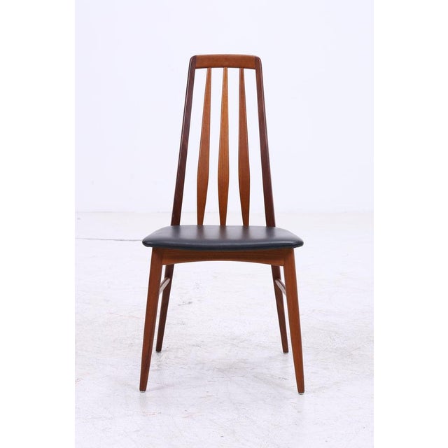 Danish Eva Chairs in Teak by Niels Koefoed, Set of 2 For Sale - Image 3 of 18
