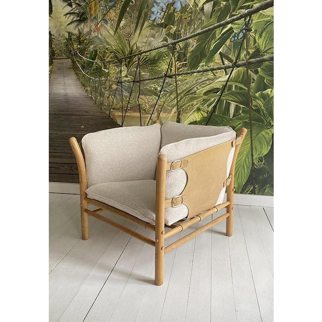 The Ilona lounge chair, conceived by renowned Swedish designer Arne Norell, embodies timeless Scandinavian elegance....