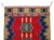 Ruby Red Vintage Hand-Made Turkish Kilim Rug For Sale - Image 8 of 11