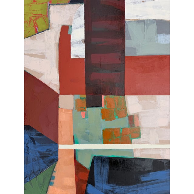 Contemporary Good Company, Original Abstract Painting For Sale - Image 3 of 12