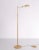 Halogen Brass Swing Arm Floor Lamp, Germany, 1980s For Sale - Image 10 of 10