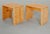 Mid-Century Modern Charlotte Perriand for Les Arcs 1600, Attributed Pair of Carved Pine Stools, 1960s For Sale - Image 3 of 13