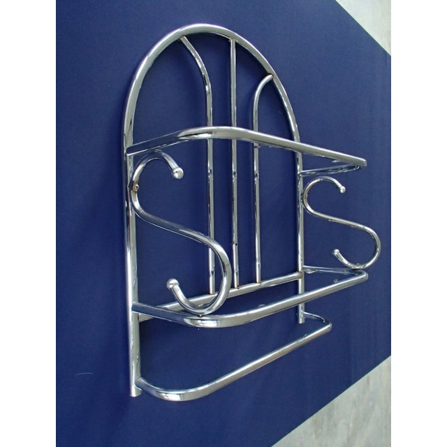 Art Deco Bathroom Towel Rack, 1930s For Sale - Image 7 of 7