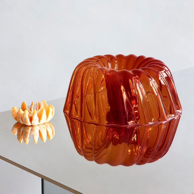 JELLO XL Hand-Blown Glass Cloche by Studio Berg For Sale - Image 4 of 15