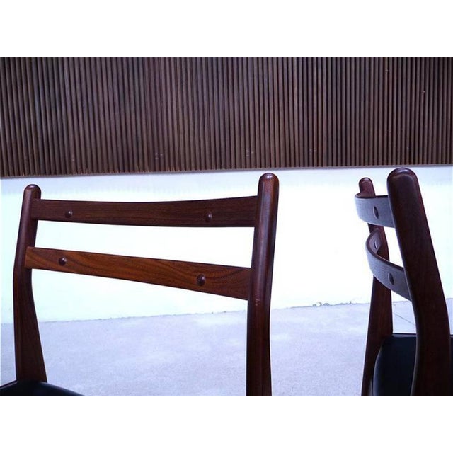 Mid-Century Modern Teak Dining Chairs from Frem Røjle, Set of 6 For Sale - Image 3 of 13