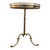 Mid-Century Modern 1950s Small Brass Italian Side Table For Sale - Image 3 of 7
