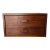 1960s Danish Teak Wood Two-Drawer Storage Box For Sale