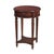Wood Jules 1 Drawer Round End Table, Cherry Brown For Sale - Image 7 of 7