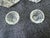 Mid 20th Century Vintage Cut Crystal Salt & Pepper Pedestal Shakers a Pair For Sale - Image 5 of 16