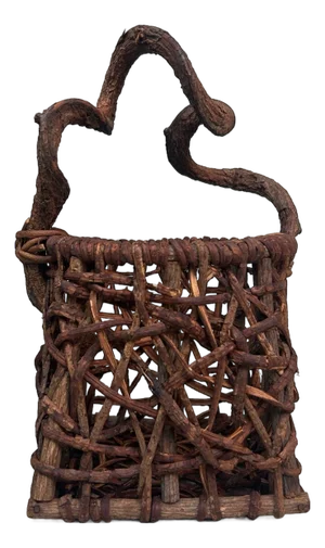 Japanese Organic Hanakago Ikebana Basket, 1960s
