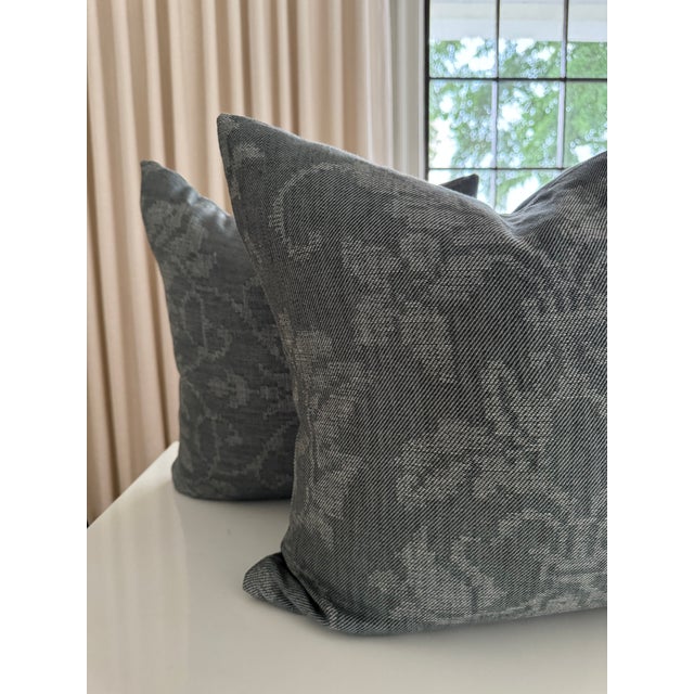 New, never used Kerry Joyce Textiles Turandot 19"x19" knife edge, double sided pillow cover. Inserts not included.