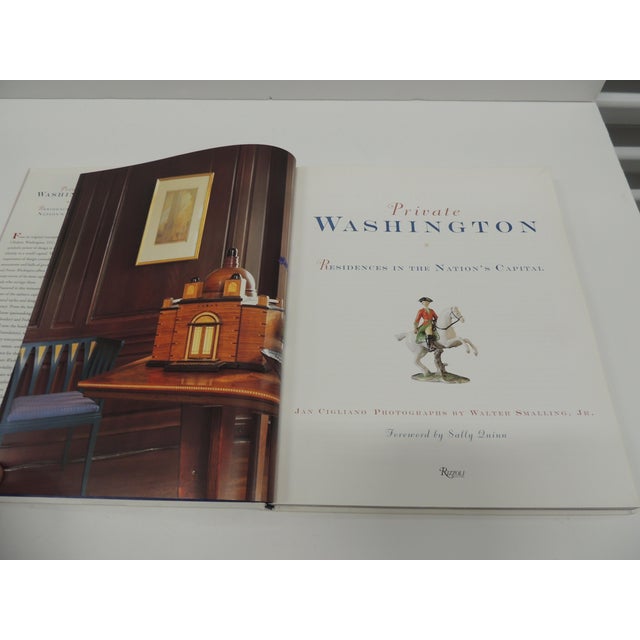 1990s Private Washington: Residences in the Nation's Capitol Hardcover Book For Sale - Image 5 of 5