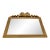 Vintage French Rectangular Giltwood Bow & Ribbon Mirror For Sale
