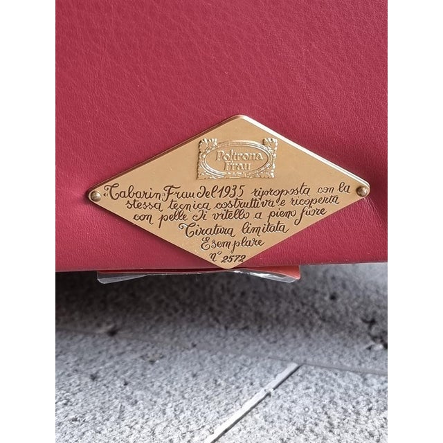 Set of Armchairs F from Poltrona Frau, 1980s For Sale - Image 9 of 11