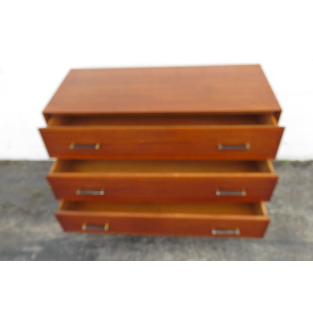 Mid 20th Century Mid 20th Century Ramseur Furniture Mid Century Modern Small Dresser Chest 6170 For Sale - Image 5 of 18