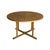 Wood Round Oak Dining Table from Kurt Østervig, 1950s For Sale - Image 7 of 7