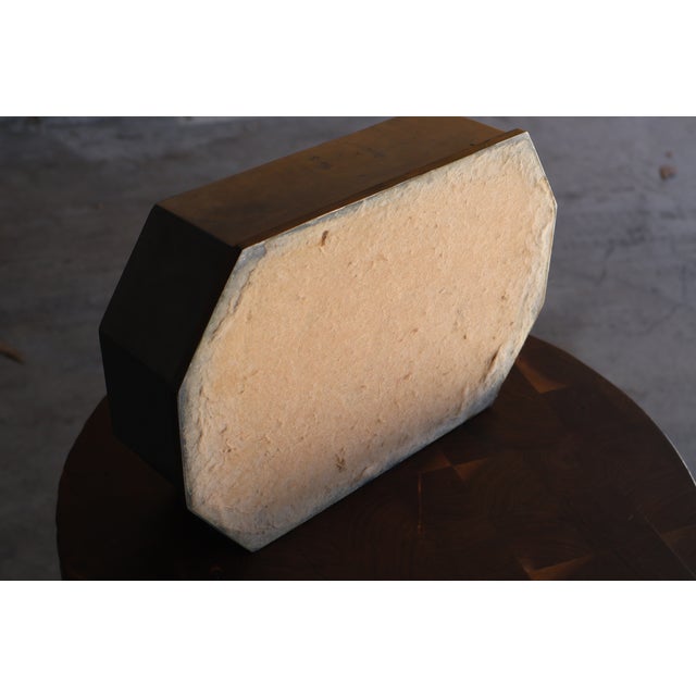 Unique English Antique Pewter and Brass Box For Sale - Image 16 of 18