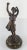 Early 20th Century "Dancing Girl" Figurative Bronze Sculpture Signed Klemens For Sale - Image 4 of 11
