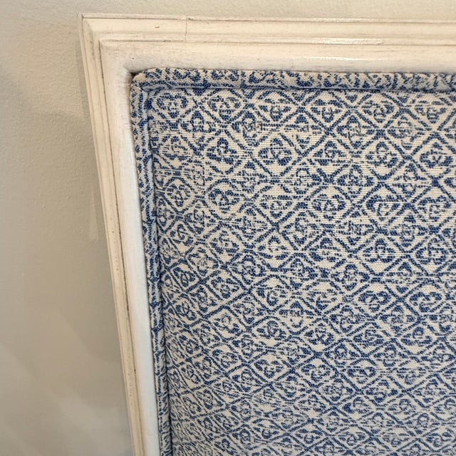 Set of 6 Highland House Dining Side Chairs With Schumacher Fabric For Sale - Image 9 of 16