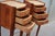 Pair of French Antique Narrow Rosewood Inlaid Side Tables Nightstands For Sale - Image 10 of 13
