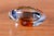 Glass Mid-Century Czech Glass Vase with Ashtray by Josef Rozínek, 1950s For Sale - Image 7 of 13