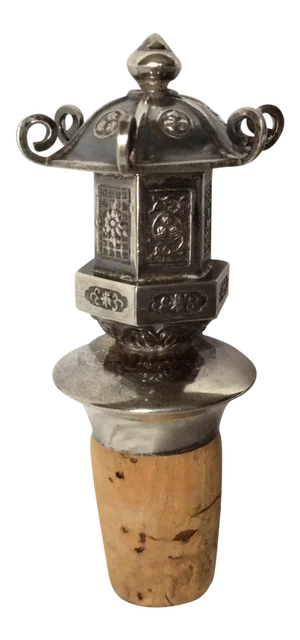 Sterling Silver Pagoda Stopper