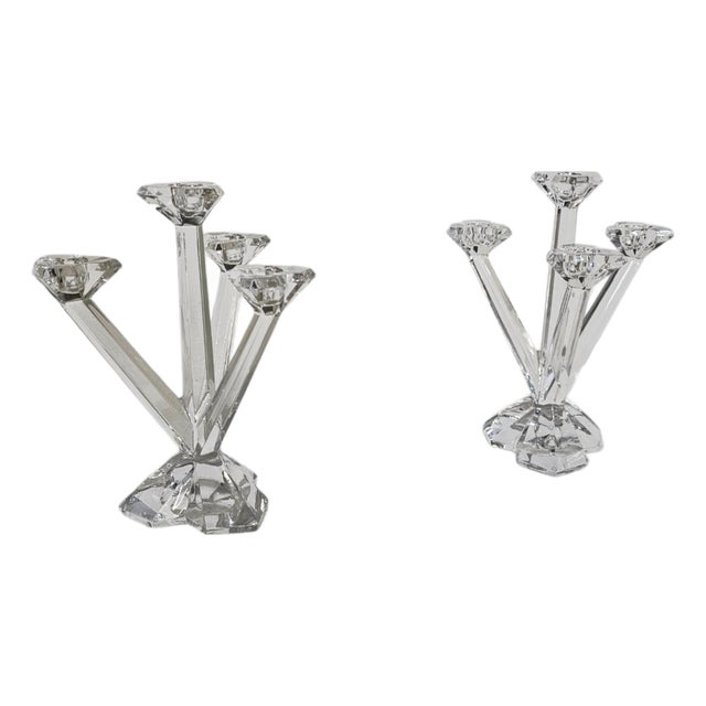 Four-Armed Candlesticks from Villeroy & Boch, 1990s, Set of 2 For Sale