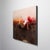 Abstract Levitate by Josh Sorrell | Oil on Panel Painting of a figure reclining with flowing red hair. For Sale - Image 3 of 5