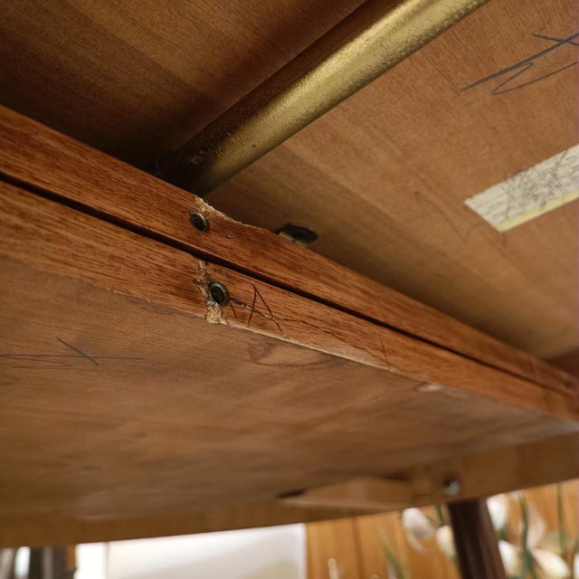 Extendable Round Rosewood Table For Sale - Image 11 of 14