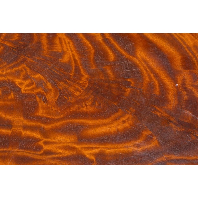 Vintage Greg Sheres Italian Mahogany Verite Collection Cocktail Coffee Table For Sale In Detroit - Image 6 of 6