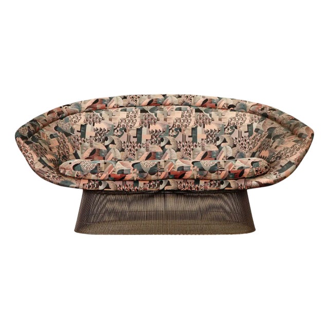 Warren Platner Bronze Wire Sofa for Knoll International, C 1966 For Sale