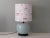 Celadon Colored Crackle Ceramic Table Lamp with New Custom Lampshade For Sale - Image 11 of 11