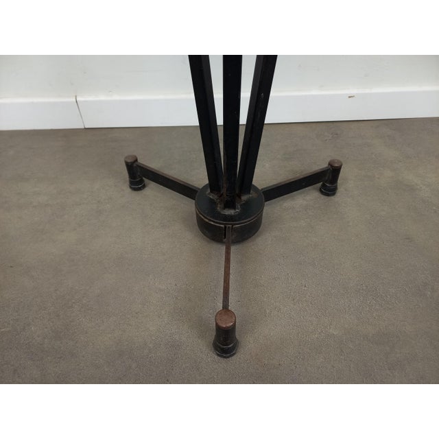 Parisian Bistro Pedestal Table, 1950s For Sale - Image 6 of 17