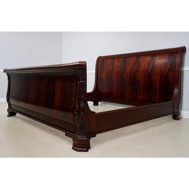 Age: Approx: 30 Years Old Details: Mahogany Bracket Feet Nice Carved Details High Quality Construction Large Impressive...