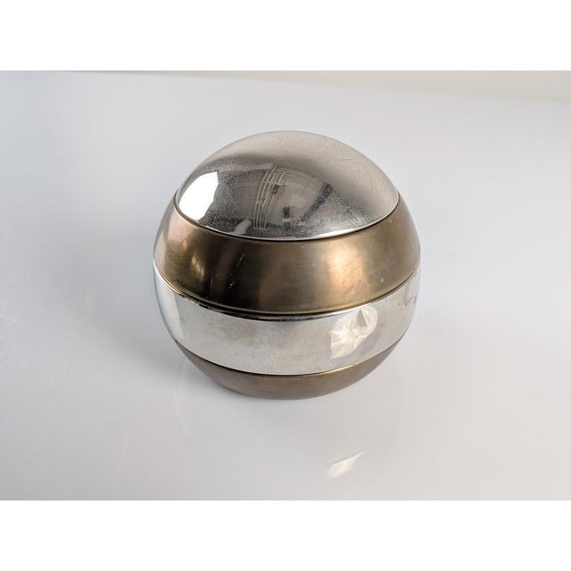 Sculpture Sphere of Stackable Trays by Tommaso Barbi, 1970s For Sale - Image 10 of 10