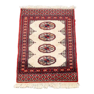 Persian Turkmen Bokhara Prayer Rug, 3' 5" X 2' 1" For Sale