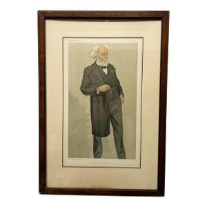 Antique Vanity Fair- Dr Samuel WILKS-"Philosophical Pathology"