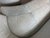 Roche Bobois Curved Leather Sofas in Soft Sage Blue: A Pair For Sale - Image 12 of 12