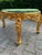 Wood 1980 Italian Baroque Gold Beech Green Velvet Bench - 1 Pc For Sale - Image 7 of 13