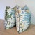 Brunschwig & Fils Riviere print in Aqua is 100% cotton, and a fun floral botanical print. Double sided, with coordinating...