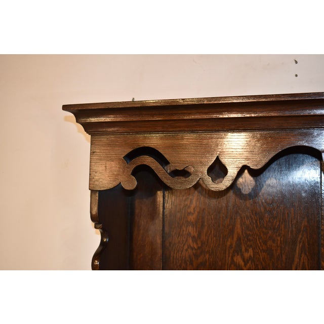 Late 19th Century English Oak Wall Shelf For Sale - Image 4 of 8