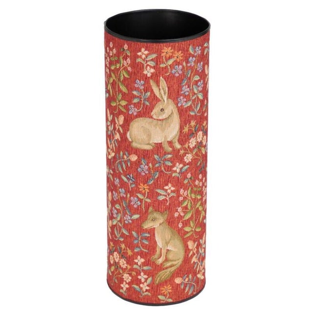 An exquisite addition to any setting, this stylish umbrella stand is constructed from durable metal and covered in Hines'...