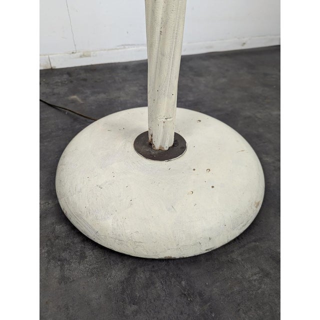 Floor Lamp with Alabaster Lampshade, 1950s For Sale - Image 4 of 10