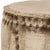 Modern Studded Ottoman, Brass nailheads, Antique Sage For Sale - Image 3 of 5