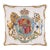 Lion & Unicorn Coat of Arms Tapestry Cushion With Feather Filler - 46 X 46cm For Sale