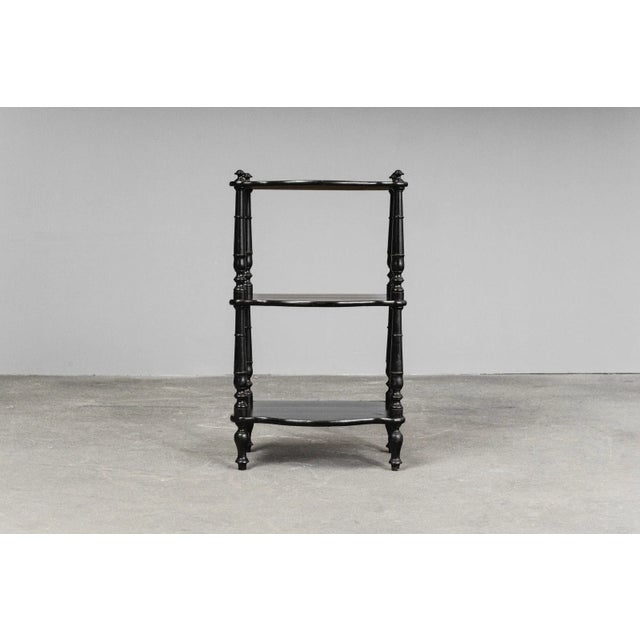 Item: Small shelf/tiered stand Period & Style: Gründerzeit - late 19th century Features: Elegant and beautiful piece of...