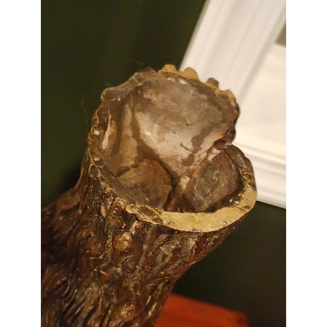 Vintage Grizzly Bear Cast Metal Ice Bucket Wine Champagne Cooler For Sale - Image 9 of 10