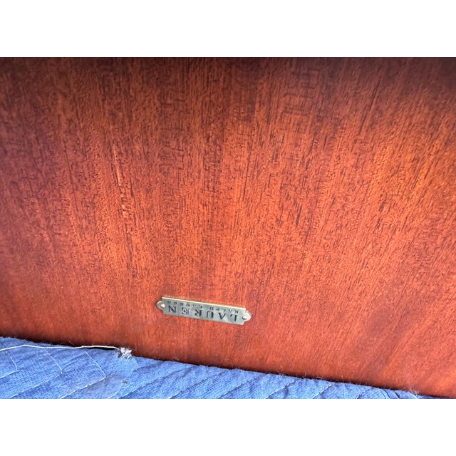 Wood Ralph Lauren Traditional Double Pedestal Dining Table For Sale - Image 7 of 8