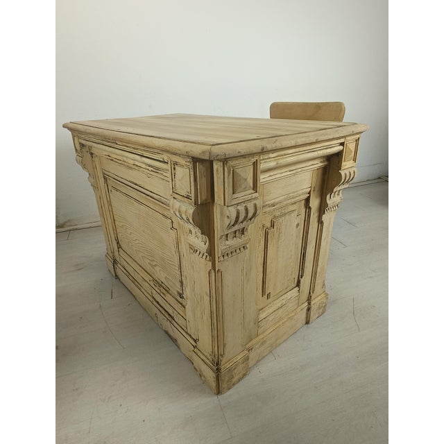 Antique Counter Desk For Sale - Image 6 of 18