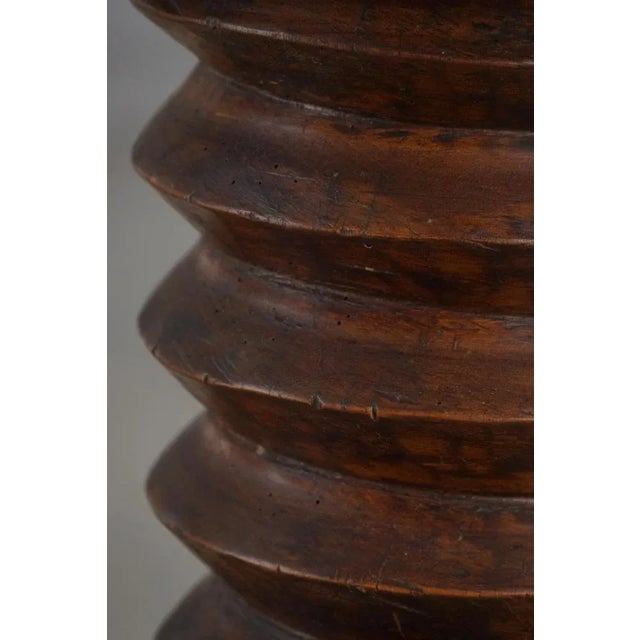 Wood Large 19th Century French Sculptural Wood Wine Press, 1890s For Sale - Image 7 of 18